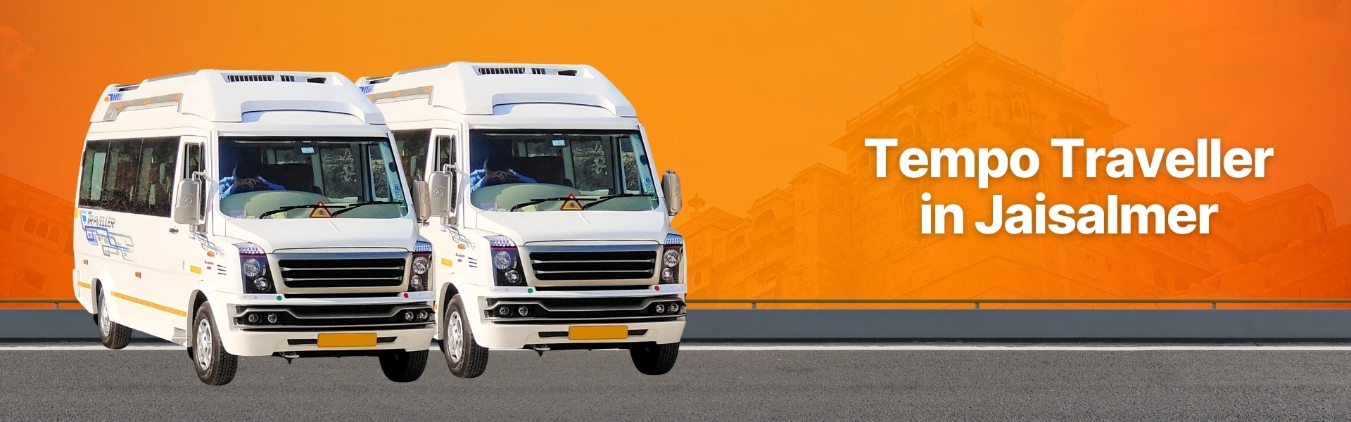Luxury Tempo Traveller in Jaisalmer